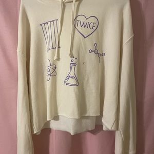 Twice 4th World Tour Cropped Hoodie